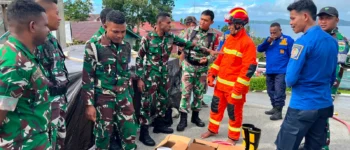Asah Kemampuan Personel, Kodim 1803/Fakfak Laksanakan Latihan Operasional Mobil Pemadam Kebakaran untuk Dukung Tugas Kemanusiaan