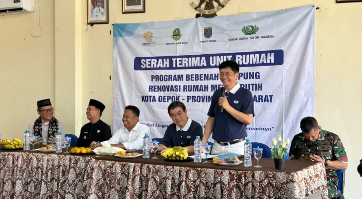 Program Aladin Ubah Wajah Permukiman Depok, 173 Rumah Warga Sudah Direnovasi