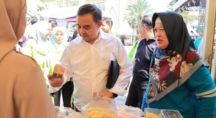 Laris Manis! Seluruh Stand Gebyar Kuliner UMKM Kosambi Habis Diserbu Pengunjung