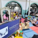 Kabar Gembira untuk Keluarga, 40 Stasiun KAI Kini Dilengkapi Area Bermain Anak