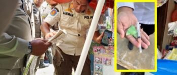 Satpol PP Banda Aceh Sita Puluhan Mainan Anak Berjarum Suntik Medis