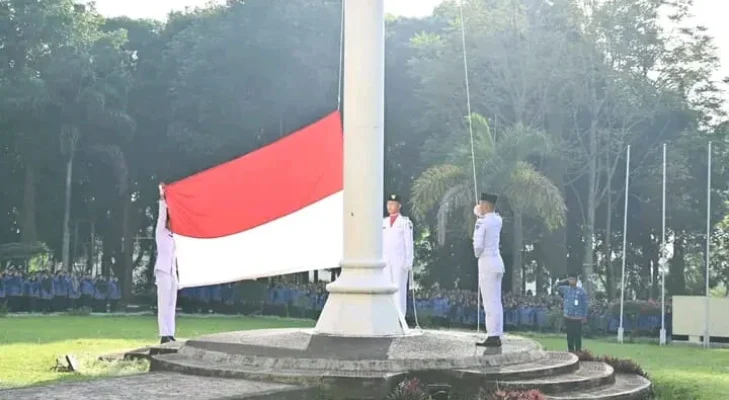 Upacara Gabungan Harkopnas ke-79 dan HANI 2026 Digelar, Wawako Pagar Alam Tekankan Sinergi Bangun Ekonomi dan Berantas Narkoba