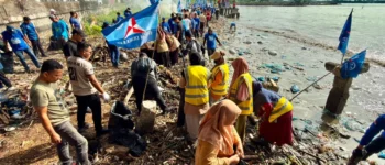 Gerakan ASRI Bersama Partai Demokrat, Bupati Tarmizi Ajak Warga Hentikan Buang Sampah Sembarangan