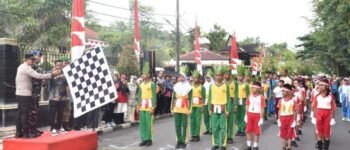 588 Pelajar Meriahkan HUT RI di Sibolga, Wali Kota Soroti Disiplin dan Mental