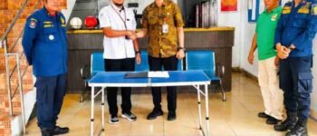 Resahkan Warga Kampung Baru, Buaya Muara Dievakuasi DPKP Tanjungpinang