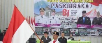 Resmi Dikukuhkan, 70 Putra-Putri Terbaik Pagar Alam Siap Kibarkan Sang Merah Putih