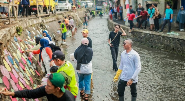 Aksi Bersih Sungai Cibalok Jadi Bukti Toleransi Beragama Hidup di Kota Bogor
