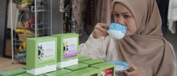 Bunga Telang dari Urban Farming Pekalongan Dikembangkan Jadi Artisan Botanical Tea
