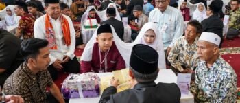 Ketika Pasar Tanah Abang Jadi Saksi 30 Pasangan Mengikat Janji Pernikahan