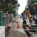 Jalan Pemuda Depok Ditutup Semalam untuk Pekerjaan Crossing, Ini Jalur Penggantinya