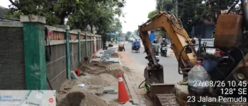 Jalan Pemuda Depok Ditutup Semalam untuk Pekerjaan Crossing, Ini Jalur Penggantinya