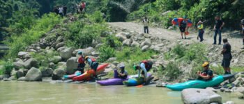 6 Wisatawan Inggris Jajal Sungai Lae Renun Dairi, Ungkap Tingkat Kesulitannya