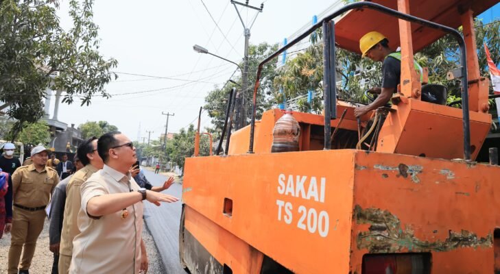 30 Tahun Menanti, Jalan Bumi Sari Permai Akhirnya Diaspal