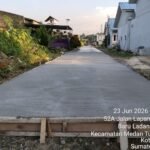 Jalan Gang Garista Ladang Bambu Tak Lagi Becek, Kini Mulus Dirabat Beton