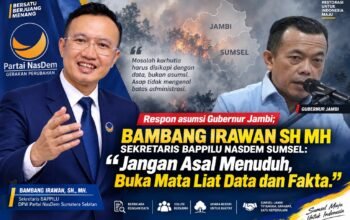 Bambang Irawan Beberkan Penanganan Karhutla Sumsel di Tengah Isu Asap Jambi